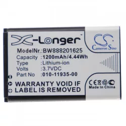   Garmin 010-01055-15, 010-11935-00, 1200mAh utángyártott akkumulátor