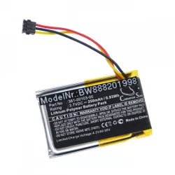   Garmin DashCam 45 361-00103-00 250mAh utángyártott akkumulátor - VHBW