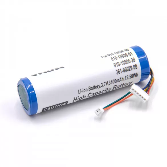 Garmin DC20, DC30, DC40 3400mAh utángyártott akkumulátor - VHBW