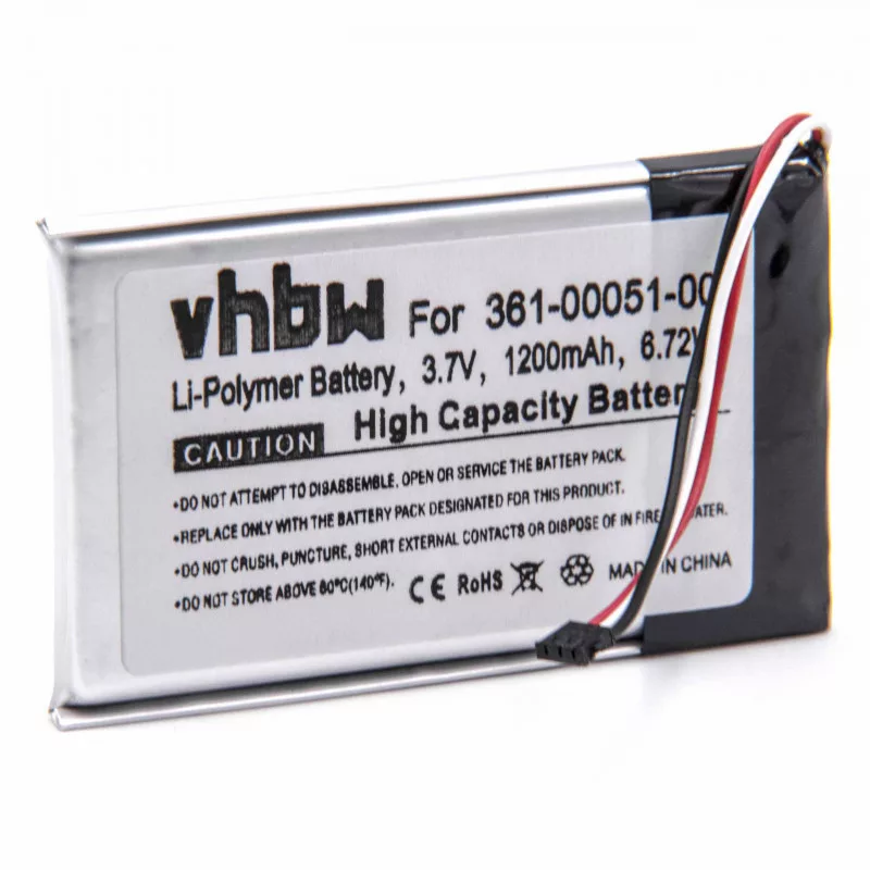 Garmin Nüvi 2660, 2669 1200mAh utángyártott akkumulátor