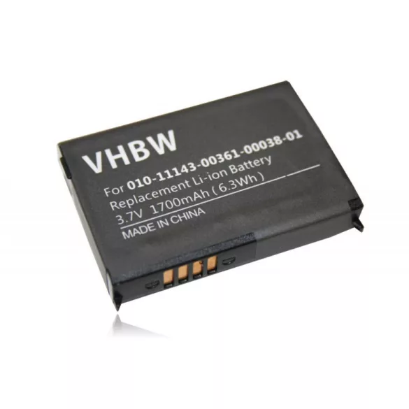 Garmin Nüvi 500, 550 1700mAh utángyártott akkumulátor - VHBW