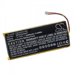   Geneva WorldRadio, BPS454094P, 2400mAh utángyártott akkumulátor - VHBW