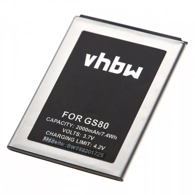   Gigaset GS80, – V30145-K1310-X469, 3,7V, 2000mAh utángyártott akkumulátor
