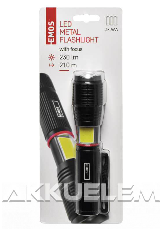 Lámpa P3111 5W+3W COB fókuszálható