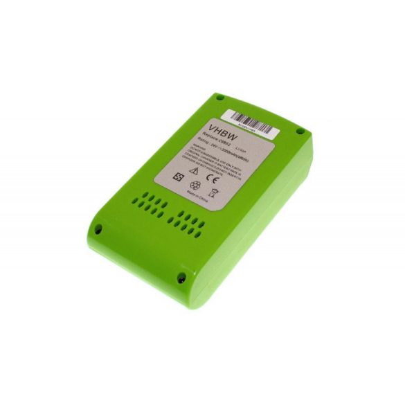 Greenworks 29322 29842 29852  24V Li-ion 2000mAh utángyártott akkumulátor