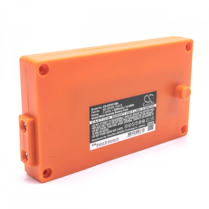   Gross Funk Crane Remote Control GF500 orange 2000mAh utángyártott akkumulátor