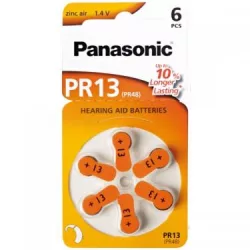   Panasonic ZA13 PR48 hallókészülék elem 6db/csomag (ár/csomag)