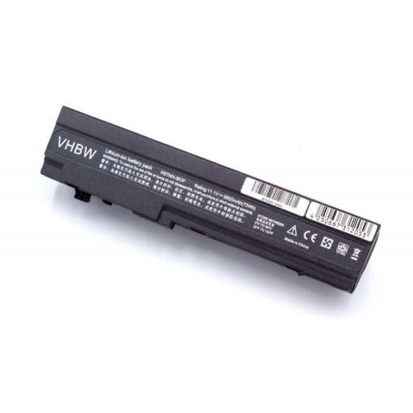 HP Mini 5101 6600mAh utángyártott akkumulátor