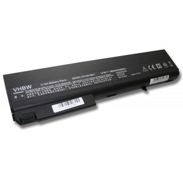 HP NC8210 -- 6600mAh utángyártott akkumulátor