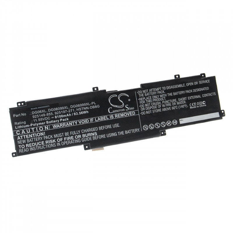 HP Omen X 17-AP016TX DG06XL 5100mAh utángyártott akkumulátor