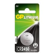 GP CR 2450 3V lítium gombelem