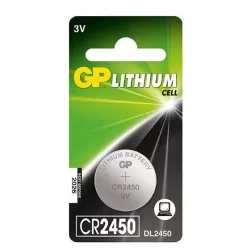 GP CR 2450 3V lítium gombelem
