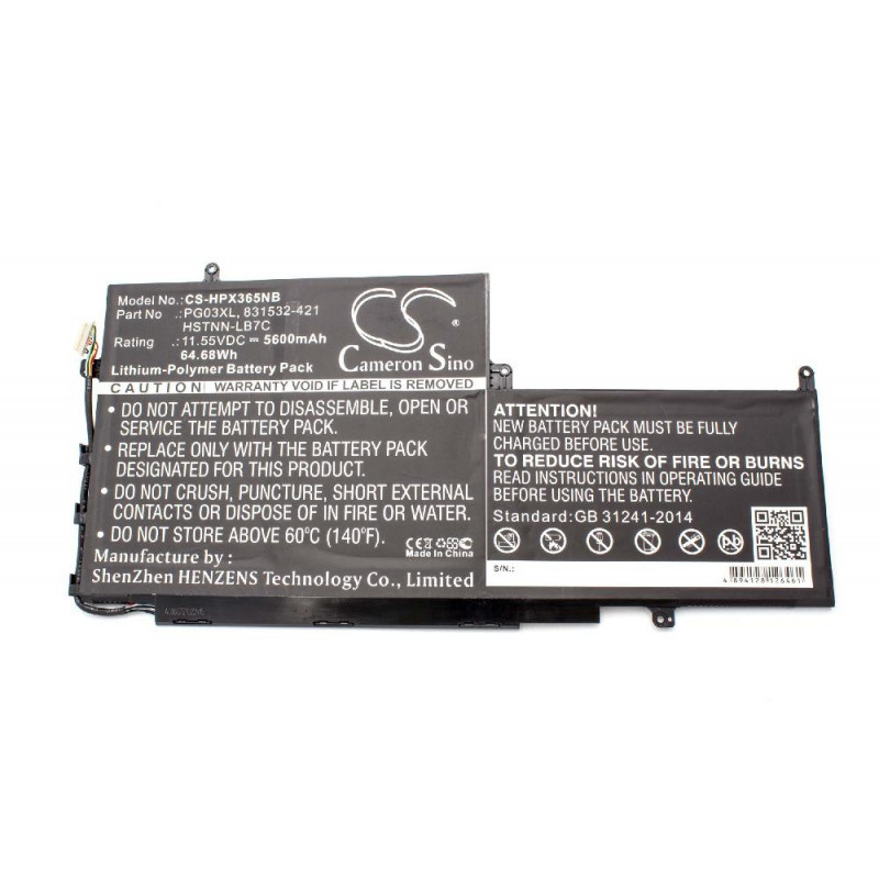 HP Spectre X360 15 5600mAh utángyártott akkumulátor