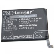   Huawei LYA-AL00, HB486486ECW, 4100mAh utángyártott akkumulátor