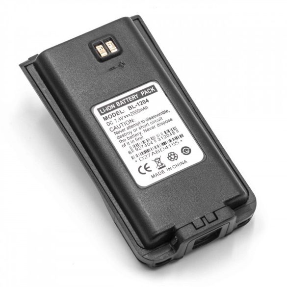 HYT TC-610 TC-620 7.4V Li-Ion 2000mAh utángyártott akkumulátor