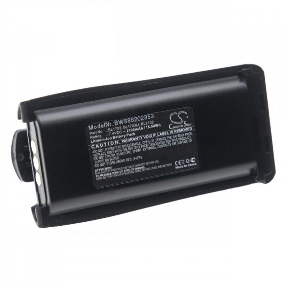 HYT TC-700 2100mAh utángyártott akkumulátor