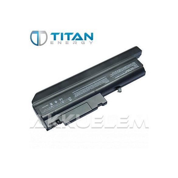 Titan Energy IBM T40 7800mAh notebook akkumulátor - utángyártott
