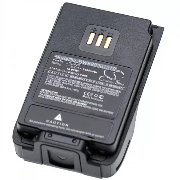 Hytera PD402 BL2020 2500mAh utángyártott akkumulátor - VHBW
