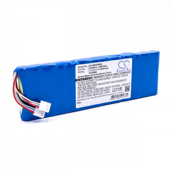 IBM Bladecenter S 43W3584 4.8V NI-MH 3500mAh utángyártott akkumulátor