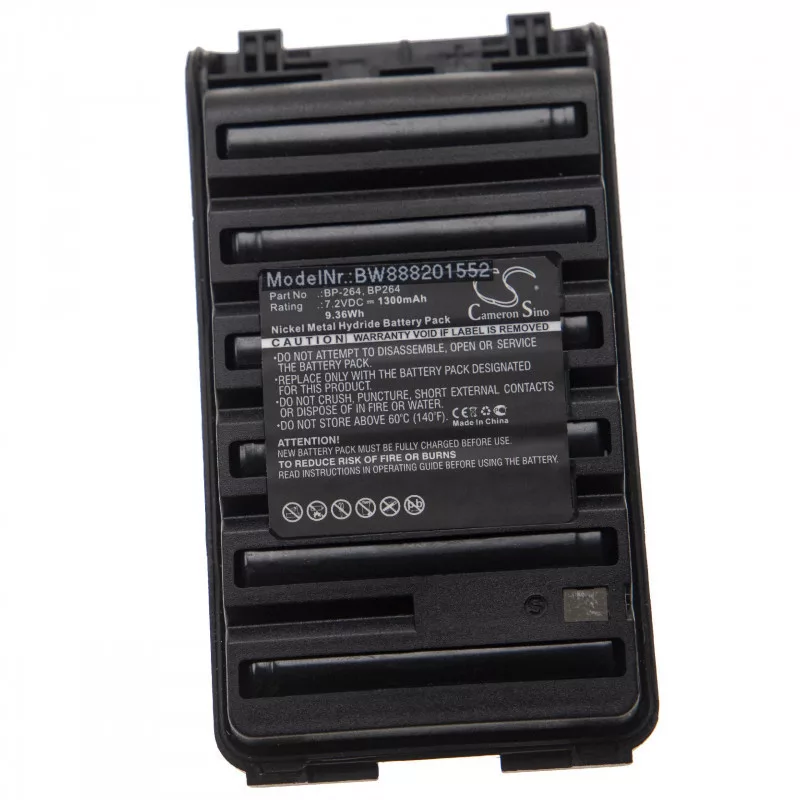 ICOM IC-F3001 BP-264 1300mAh utángyártott akkumulátor ICOM IC-F3001 BP-264 1300mAh utángyártott akkumulátor