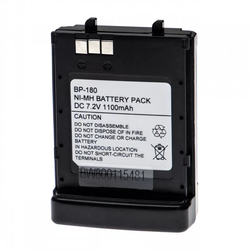   ICOM BP-173 BP-180 7.2V NI-MH 1100mAh utángyártott akkumulátor
