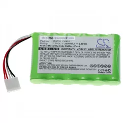  IDEAL SignalTEK CT, 150053 2000mAh utángyártott akkumulátor - VHBW
