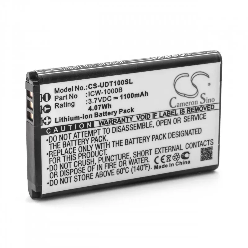 Incom ICW-1000B 1100mAh utángyártott akkumulátor
