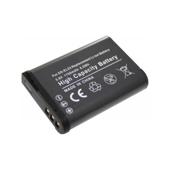 Nikon EN-EL23 1700mAh utángyártott akku