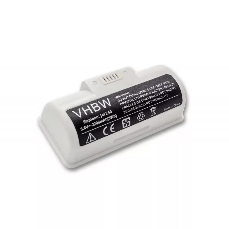   iRobot Braava Jet 240-Serie 2200mAh Li-ion 3.6V utángyártott porszívó akkumulátor