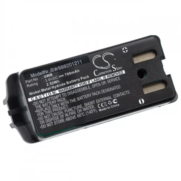JAY A001 UWB 700mAh utángyártott akkumulátor - VHBW
