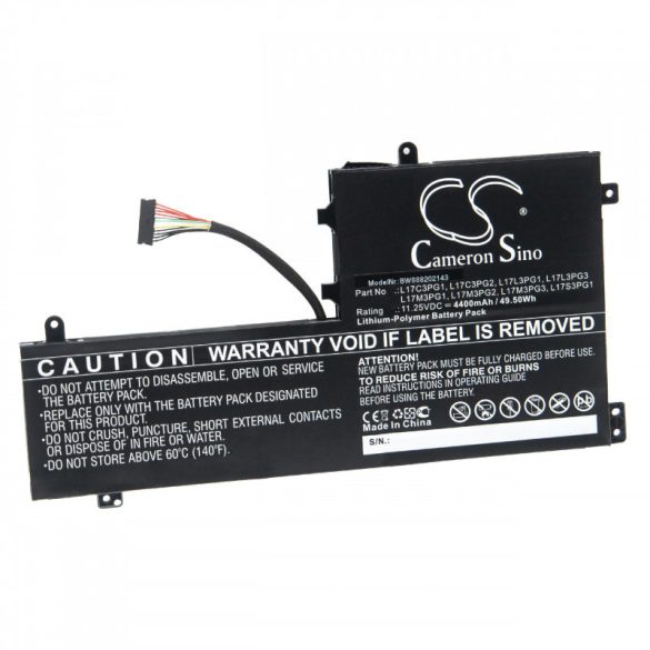 Lenovo Legion Y530 L17C3PG1 4400mAh utángyártott akkumulátor