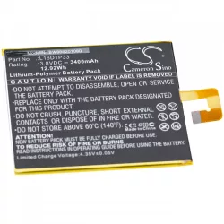 Lenovo Tab 7, L16D1P33, 3400mAh utángyártott akkumulátor