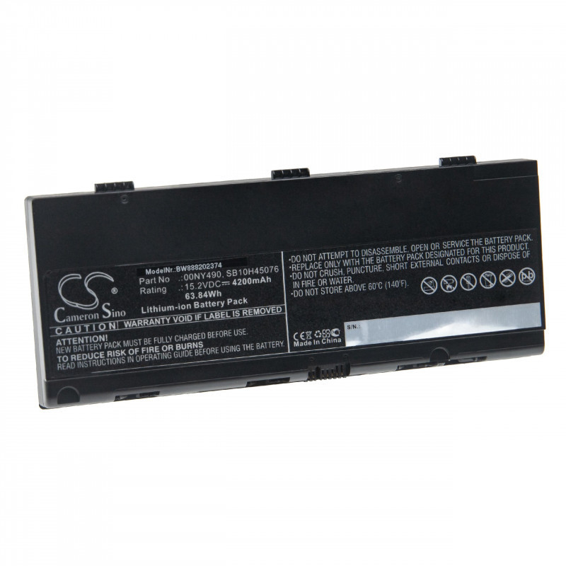 Lenovo ThinkPad P50 4200mAh utángyártott akkumulátor