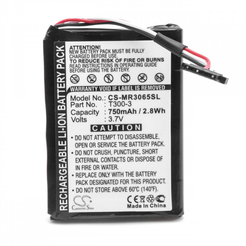 Magellan Roadmate 3055, 3065, 5220 750mAh utángyártott akkumulátor