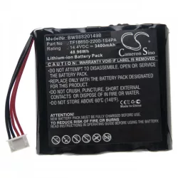  Marshall Kilburn TF18650-2200-1S4PA 3400mAh utángyártott akkumulátor