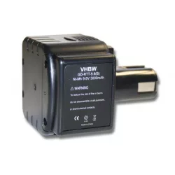   Max Rebar RB215 3000mAh (NI-MH 9.6V) utángyártott akkumulátor - VHBW