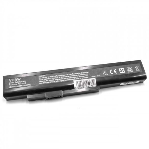 Medion A32-A15 10.8V 4400mAh utángyártott akkumulátor