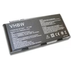 Medion BTY-M6D 6600mAh utángyártott akkumulátor