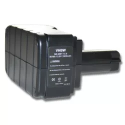   Metabo BS 15.6 Plus 15.6V NI-MH 3300mAh utángyártott akkumulátor