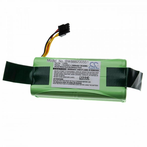 Midea R1-L083B L083b 1800mAh utángyártott porszívó akkumulátor