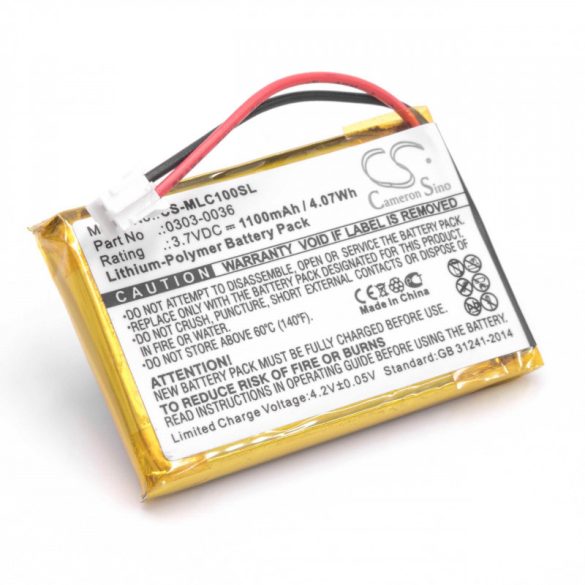 MinelabCTX 3030 WM-10 1100mAh utángyártott akkumulátor