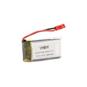   3.7V Li-Polymer 1100mAh JST csatlakozós utángyártott akkumulátor