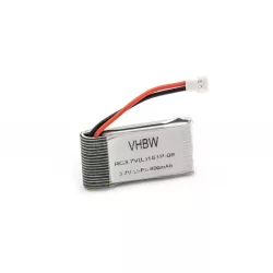   3.7V Li-Polymer 600mAh WALKERA csatlakozós utángyártott akkumulátor