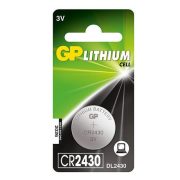 GP CR 2430 3V lítium gombelem