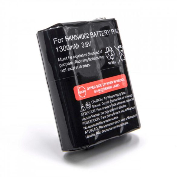 Motorola HKNN4002 1300mAh utángyártott akkumulátor