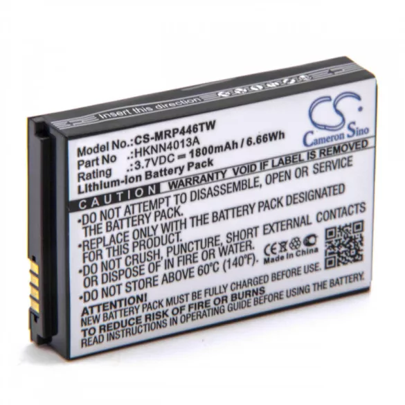 Motorola HKNN4013A 1800mAh utángyártott akkumulátor - VHBW