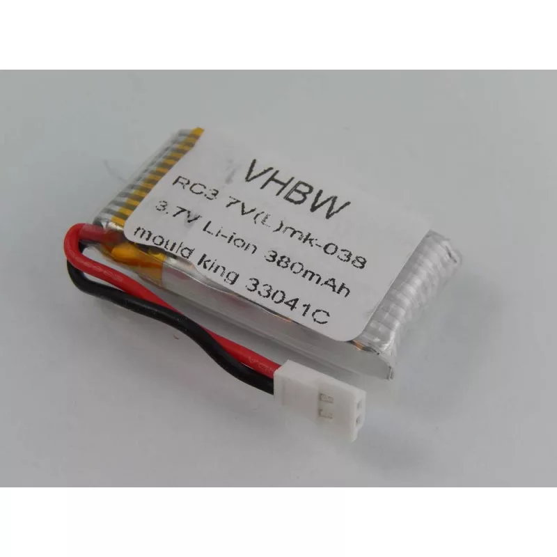 Mould King 33041C quadrocopter 3.7V 380mAh utángyártott drón akkumulátor