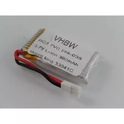   Mould King 33041C quadrocopter 3.7V 380mAh utángyártott drón akkumulátor