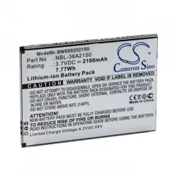   Neffos C5 Plus, NBL-38A2150, 2050mAh utángyártott akkumulátor