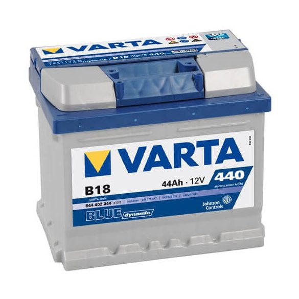 44Ah VARTA Blue Dynamic B18 akkumulátor JOBB+ (544 402 044)